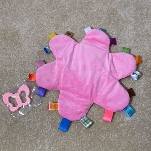 Flower Shaped Taggy and Butterfly Sensory Toys NEW - Picture 2 of 5